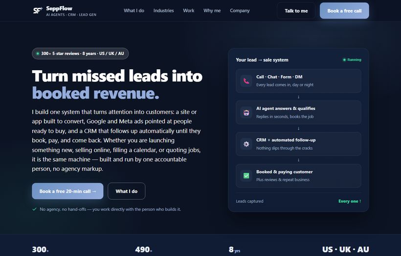 SeppFlow — AI agents and automation